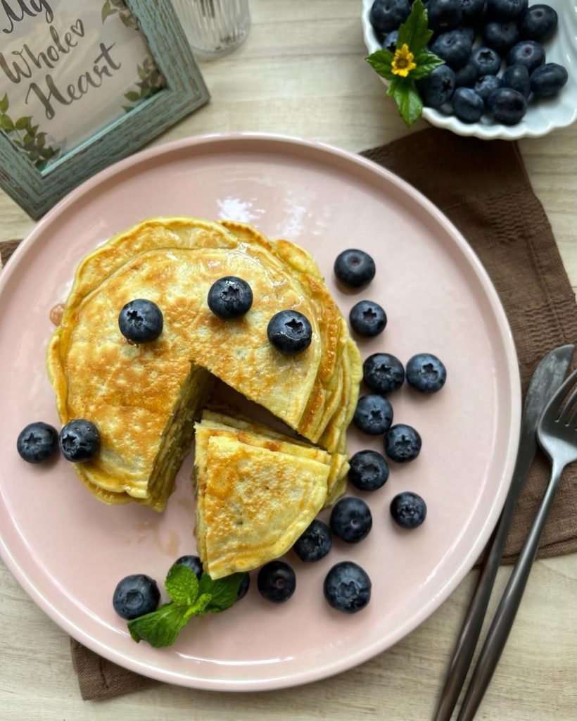 Healthy Breakfast - Avocado Pancake