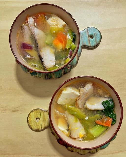 Singapore Food - Fish Soup with Bitter Gourd - House of Hazelknots