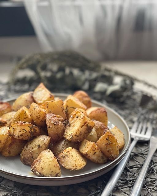 Roasted Truffle Potatoes - House of Hazelknots