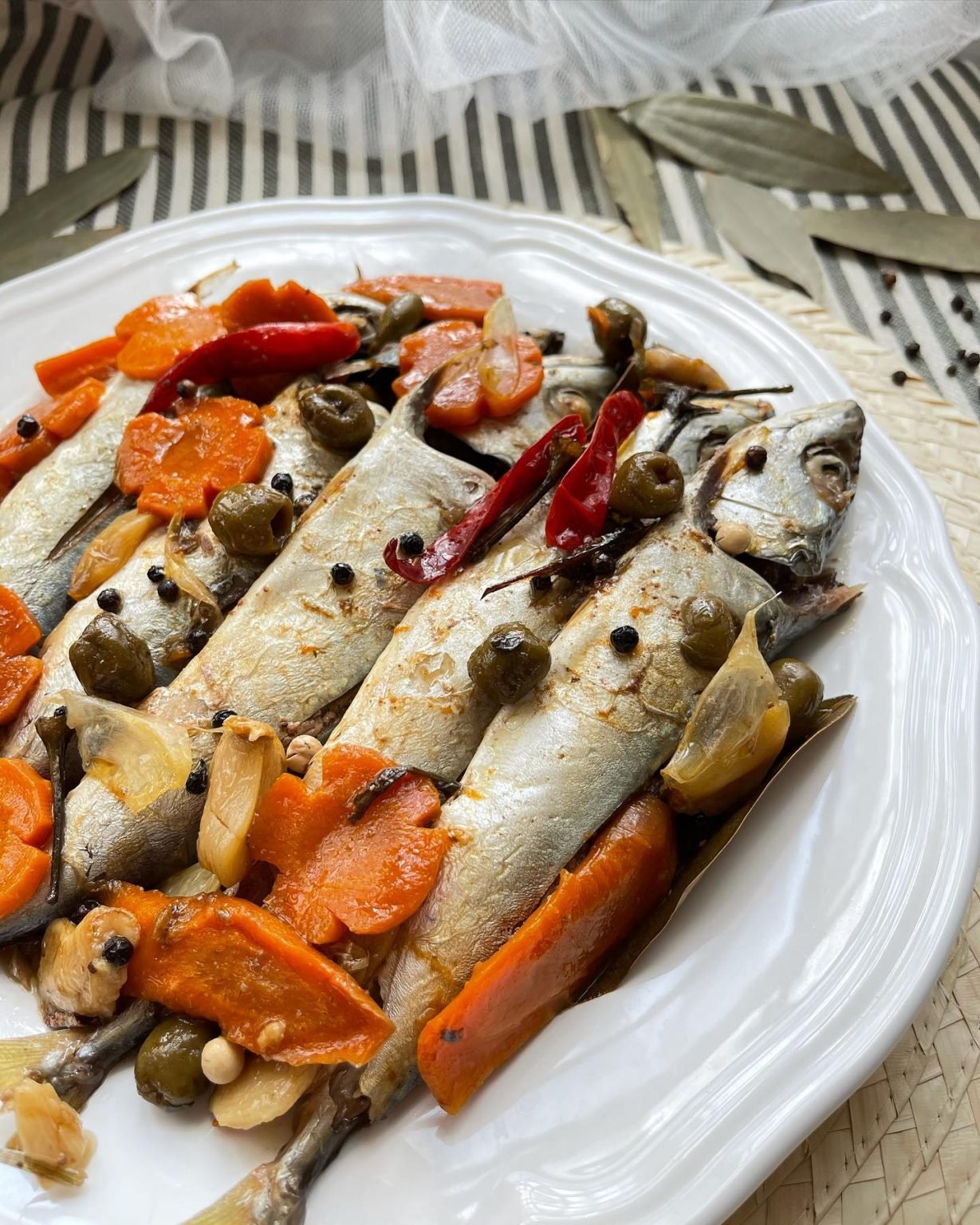 Homemade Spanish Style Sardines