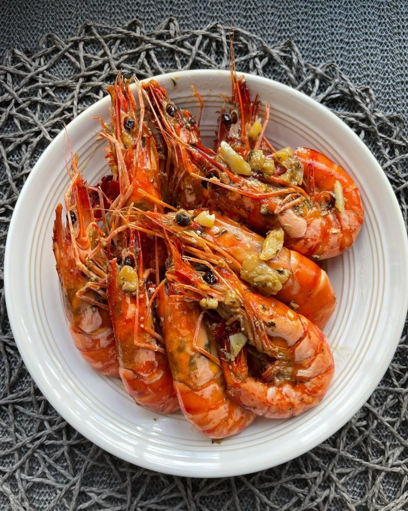 Garlic Butter Prawns